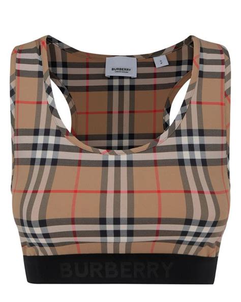 burberry workout clothes|burberry crop tops.